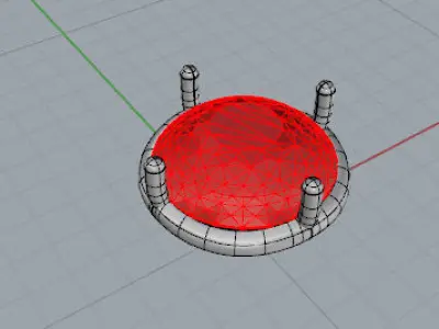 Esercizio Castone Brillante Free 3D model purchase