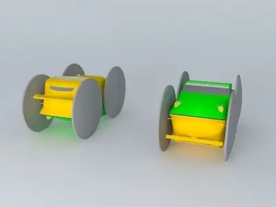 Somersault RC Car Free 3D model