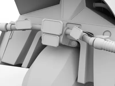 Akira Bike  3D model