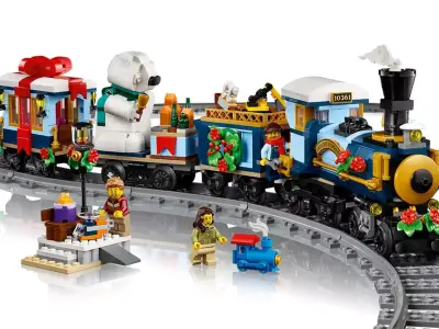 TwindBricks3D - 10361 Holiday Express Train 3D print model