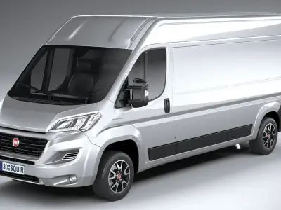 Fiat Ducato 2020 3D model