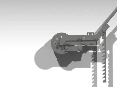 Pipe bender 3D model