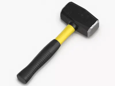 Hammer 02 3D model by TornadoStudios