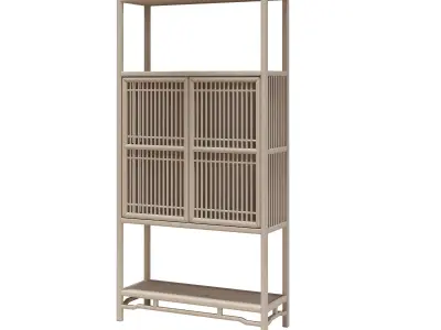 Chinese Antique Cabinet 292 3D model