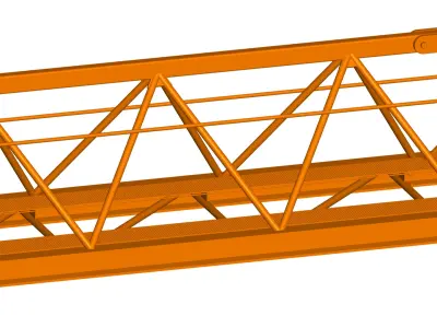 Tower Crane 3D model order