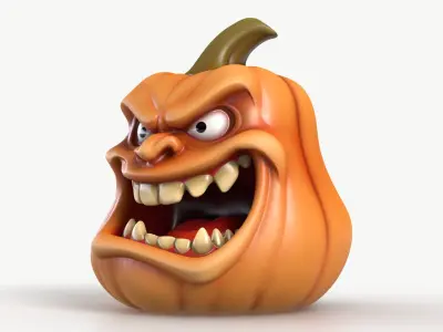 Jack O Lantern 3 3D model
