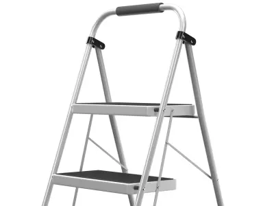 3 Step Folding Ladder  3D model