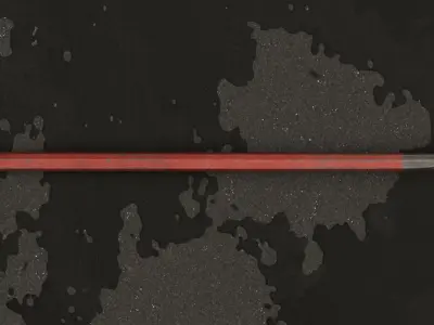 Crowbar Game Asset Low Poly Low-poly 3D model