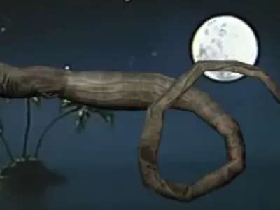 gulpereel  the sea serpent 3D model