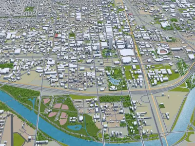Oklahoma Oklahoma USA 3D model