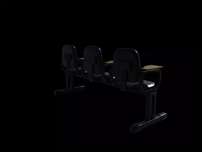  Longarina chair 3D model