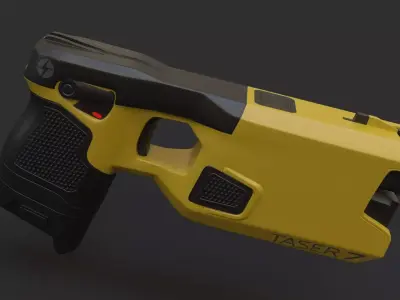 Taser 7 - game ready gun Low-poly 3D model