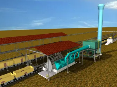 Wagon Tippler Free 3D model