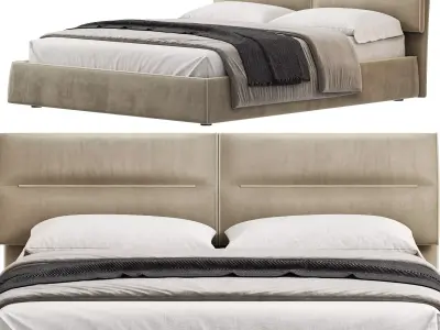 Limura Bed 3D model