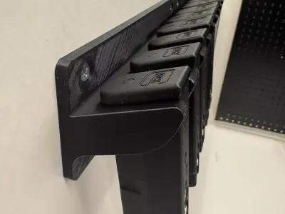 Glock Mag Rack System Free 3D print model