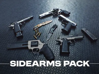 Sidearms - FPS Weapon Pack