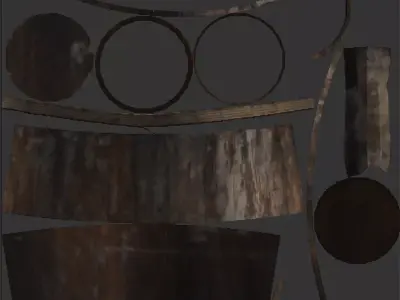 Medieval mug 3D model