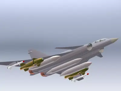 Military Plane 3D model