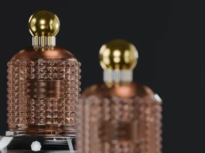 Perfume  3D model 3D model