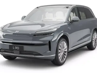 2026 Nio Onvo L90 with Interior  3D model