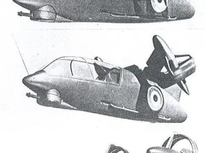 NORD 501 combat VSTOL 3D print model purchase