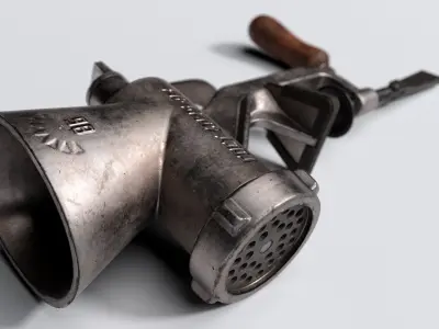 Meat Grinder 3D model 3D model