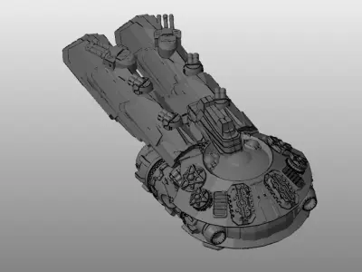 SKY RELICS - 16 BATTLE FURY 3D print model