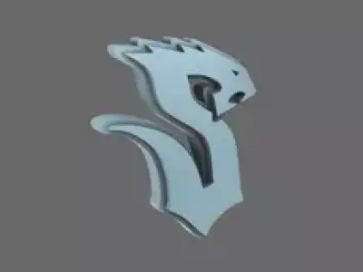 Void Serpents V10R Shoulder Symbols RIGHT 3D print model