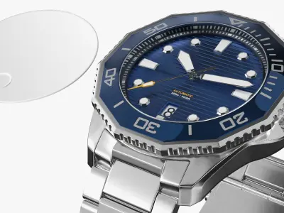  Professional Diving Watch Blue 