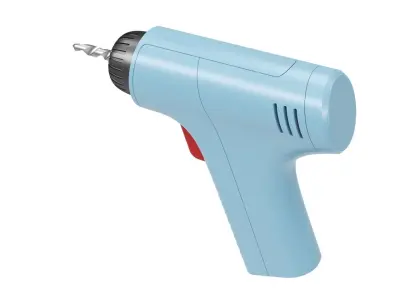  Hand Drill 01 3D model