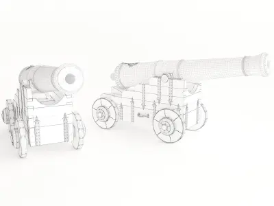Cannon 02 05 3D model