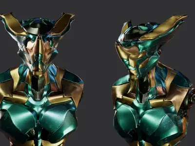 Robot elephant wip 3D model