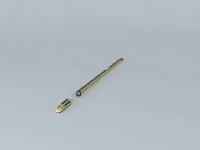 Train concept design NEG TUR01 Free 3D model