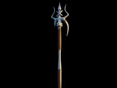 Trident 3D model purchase