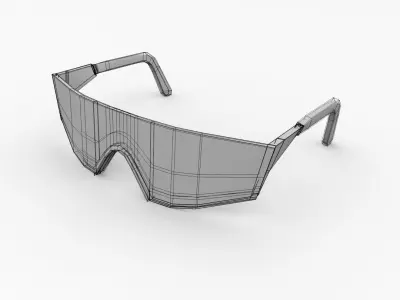Safety Glass v2 3D model