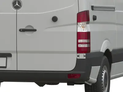 Mercedes-Benz Sprinter Panel Van L2H1 3D model