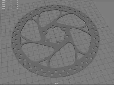 Disk Break  Free 3D model