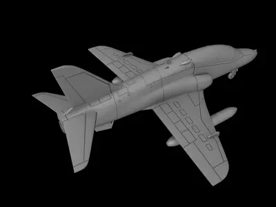 BAE HAWK MK-53 SCALE 1-48 READY TO PRINT STL FILES 3D print model