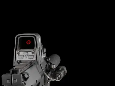 HK MP7 3D model