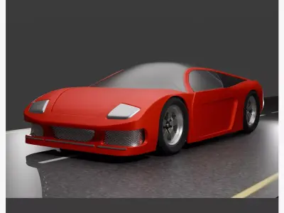 Car Animation CA1 3D model