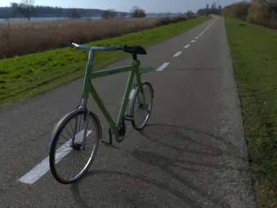 cycle bicycle 3D model buy