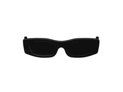 Rectangle Sunglasses 3D model