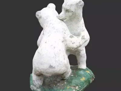 White Bears 3D model