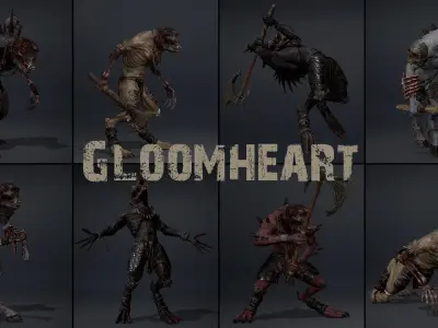 Beast Bundle Part 2 3D Model Pack