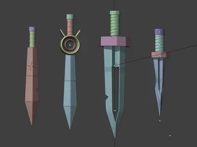 Stylize Sword Pack  3D model