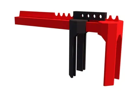 ball valve lockout Free 3D model