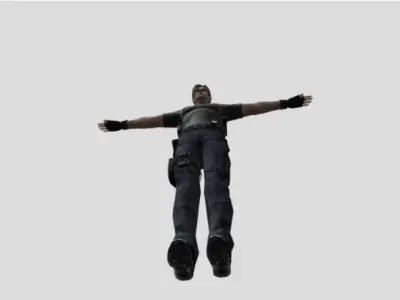 Leon SKennedy RE4 3D model