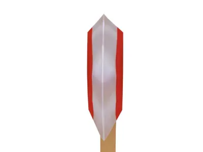 Fireman Axe - Hand Painted 3D model