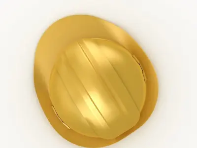 Construction Helmet 3D model