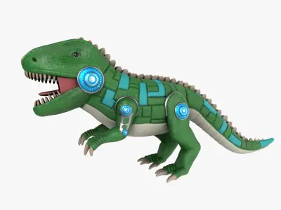 Dino Toy 3D model get